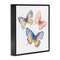 Stupell Industries Whimsical Butterfly Trio Framed Giclee, design by Creative Studio